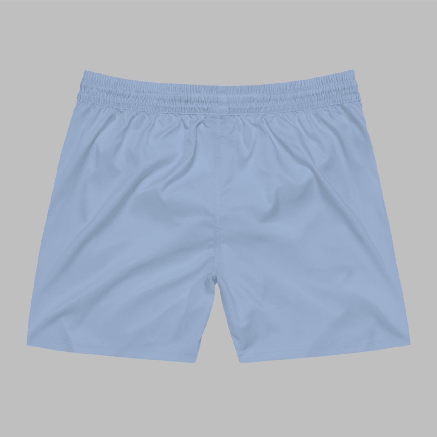 BOLD BLUE GEOMETRIC SWIMMING SHORTS