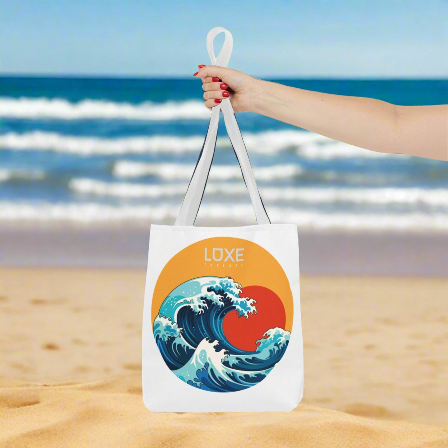 WAVE PRINT TOTE BAG 2.0