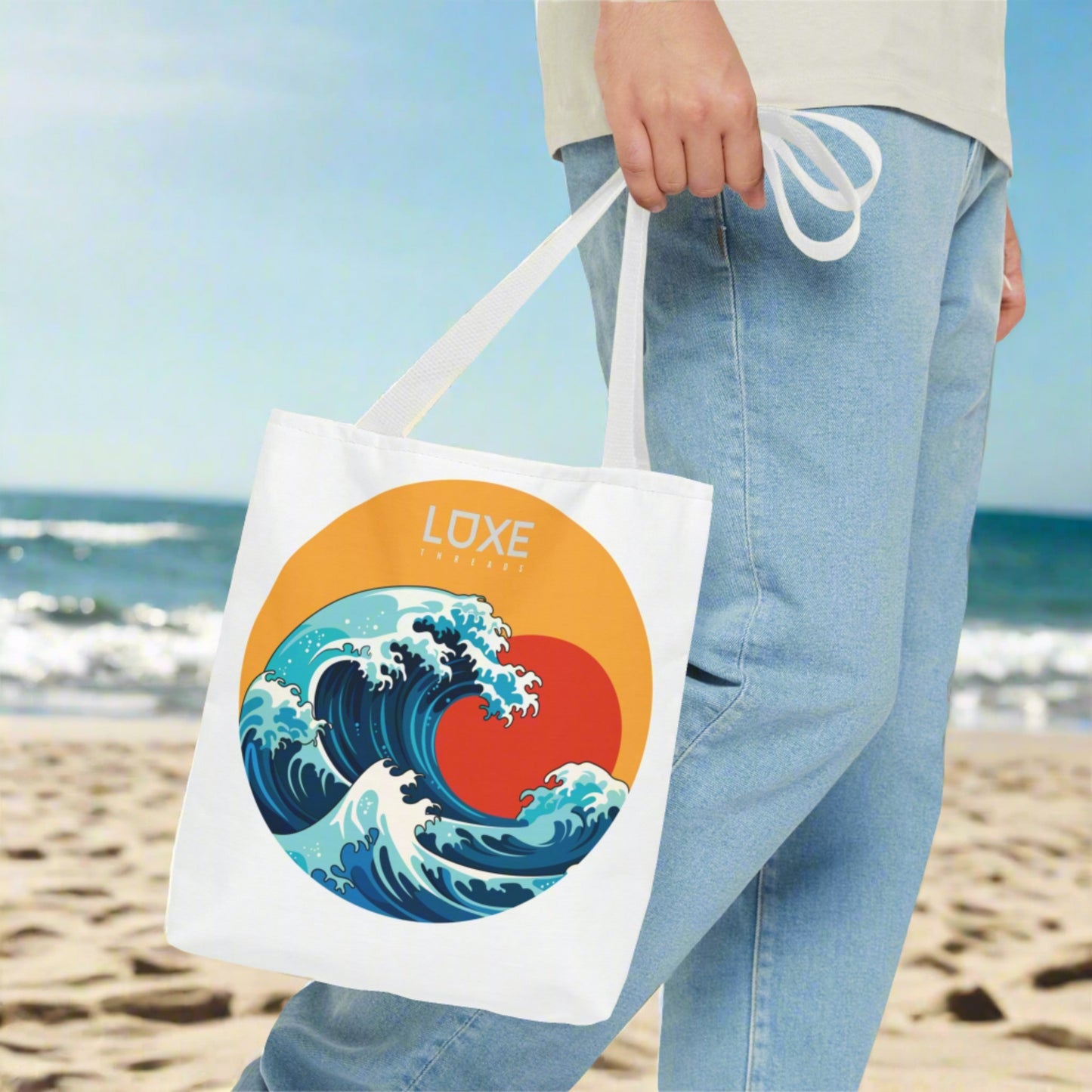 WAVE PRINT TOTE BAG 2.0