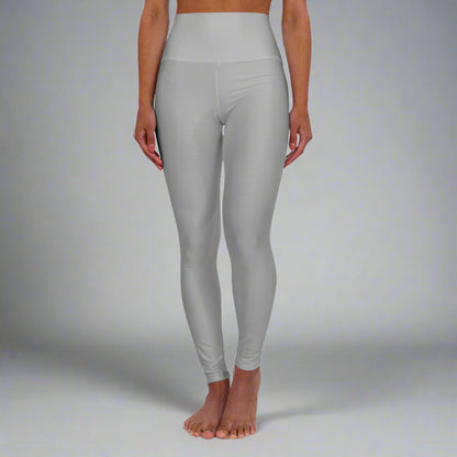 SERENA HIGH-WAISTED YOGA LEGGINGS IN GREY