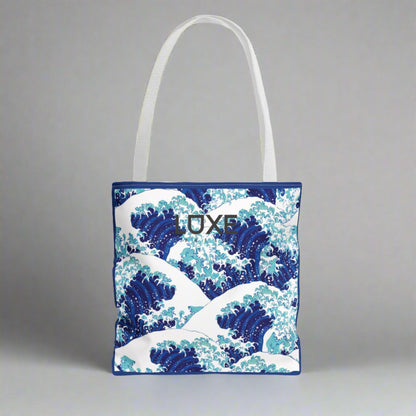 WAVE PRINT TOTE BAG 1.0