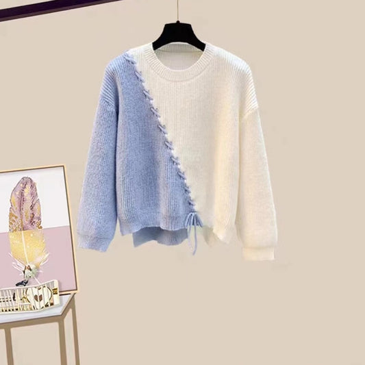 EMMA CASHMERE SWEATER IN SKY BLUE