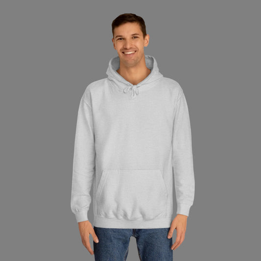 CANVAS OVERSIZED HOODIE IN GREY