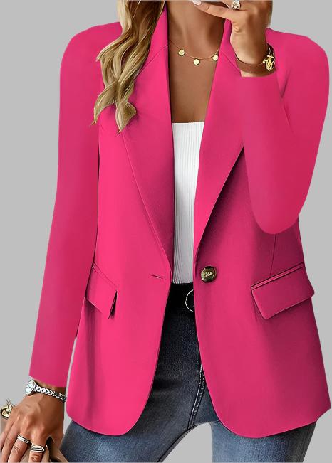 TEMPO ELEGANCE BLAZER IN ROSE RED