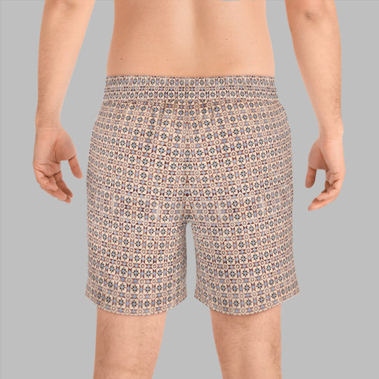 MOROCCAN MOSAIC SWIMMING SHORTS