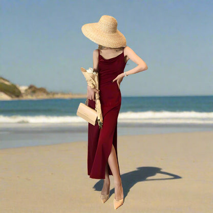 GRACEFUL COTTON MAXI DRESS