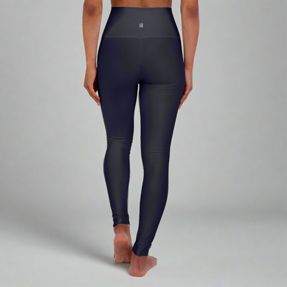 SERENA HIGH-WAISTED YOGA LEGGINGS IN NAVY