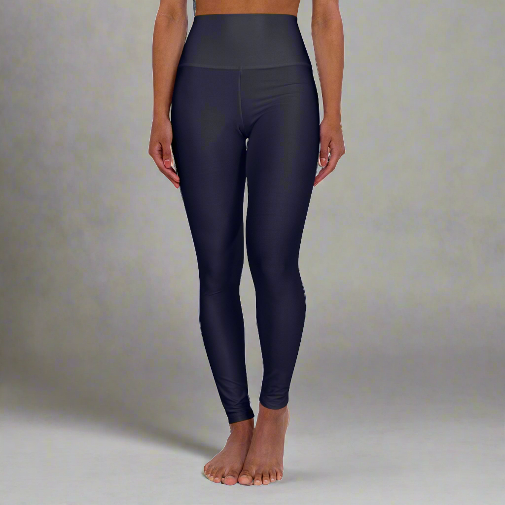 SERENA HIGH-WAISTED YOGA LEGGINGS IN NAVY